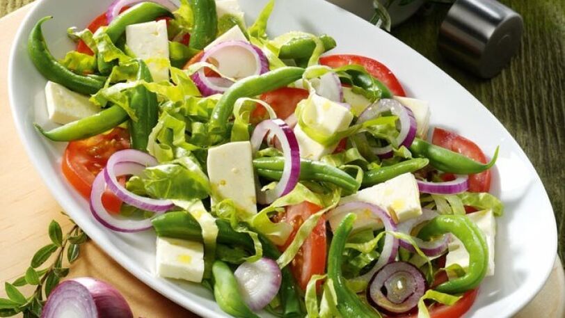Salad sayuran untuk meningkatkan potensi